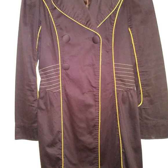 Brown I-Net Long Length Jacket - Picture 3 of 4